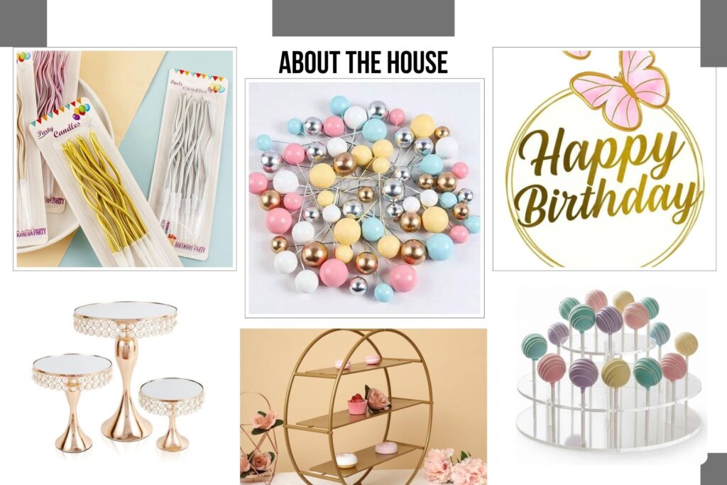 Cake decorating supplies