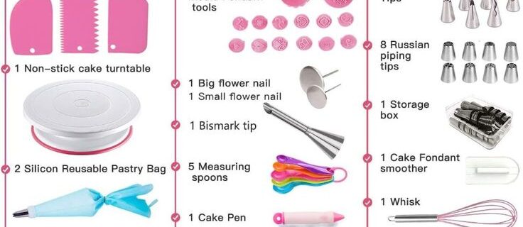 Cake decorating tools